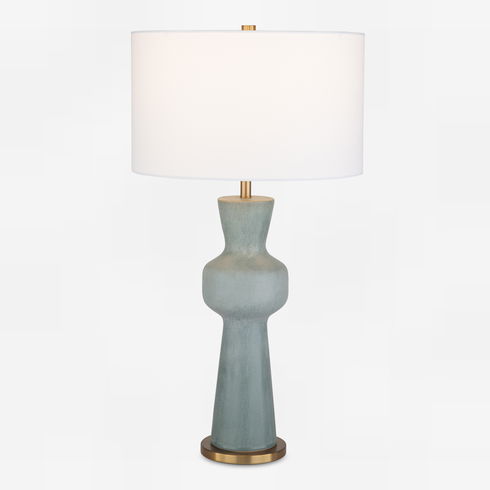 Pollard Slate Green Table Lamp