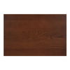 Daifuku Large Dining Table Walnut Stained Ash, by Moe's Home, 96" width x 29.5" height x 42" depth thumbnail 6