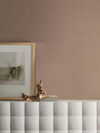 Sisal Twill Color Grasscloth Light Taupe Wallpaper, by York Wall, 24' length x 3' width x 0.02" depth thumbnail 3