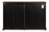 Carmel-By-The-Sea Bookcase  Cognac, by Sarreid, 1'1" length x 5'7" width x 3'7" height thumbnail 2