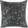 Pedal Power Accent Pillow Down, Decorative Pillow by Surya, 22" length x 22" width thumbnail