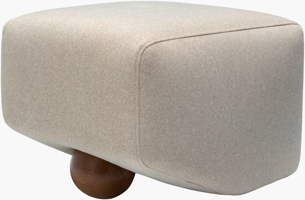 Veda Ottoman, by Surya, 21" width x 16" height