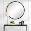 Sele Oversized Round Mirror, by Uttermost, 50.37" width x 50.37" height x 2.5" depth thumbnail 2