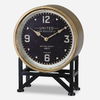 Shyam Table Clocks, by Uttermost, 12" width x 16" height x 5.37" depth thumbnail 1