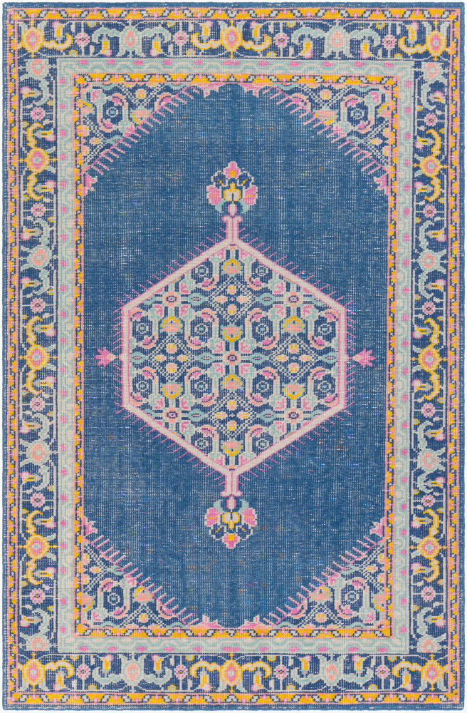 Zahra Handmade Rug, by Surya, 8'6" length x 5'6" width