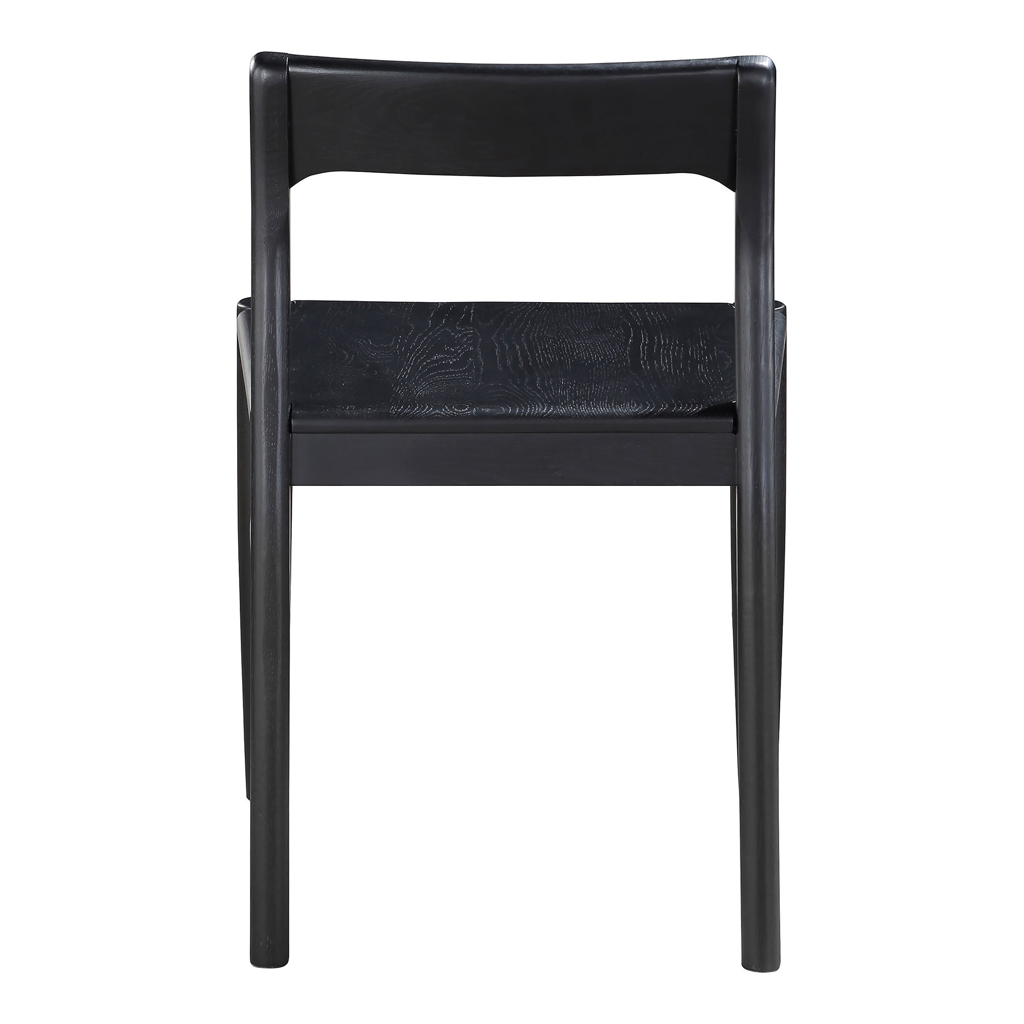 Owing Dining Chair Black - Set Of Two, by Moe's Home, 19.5" width x 30" height x 20" depth View 6