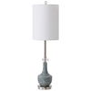 Piers Mottled Blue Buffet Lamp, by Uttermost, 10" width x 33.25" height x 10" depth thumbnail 4