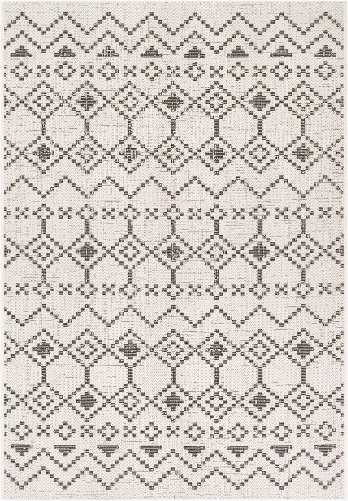 Eagean Machine Woven Rug, by Surya, 10'2.05" length x 7'10.49" width