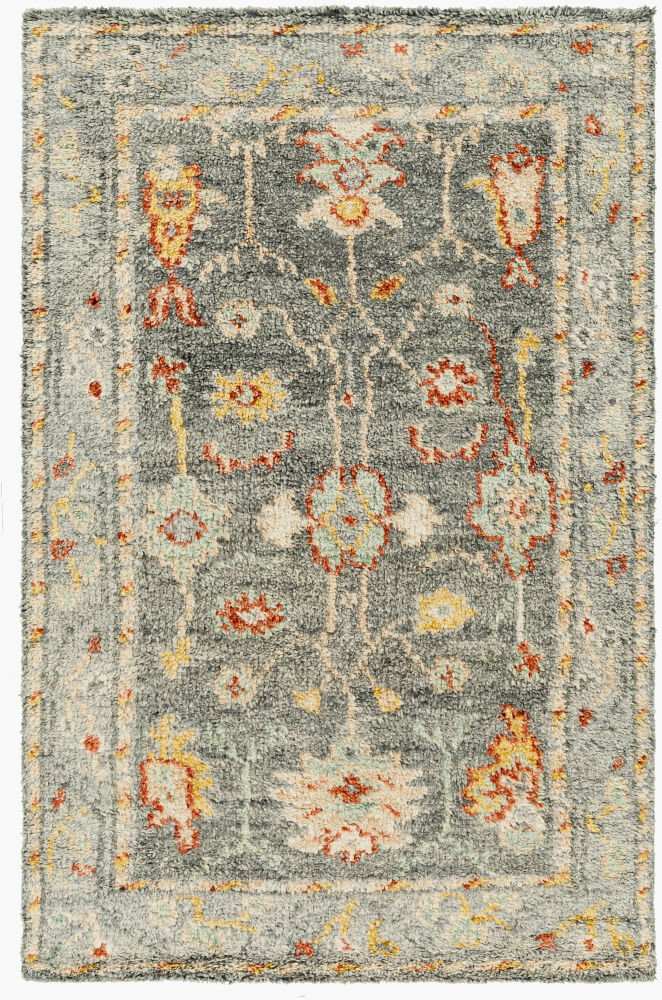 Marrakech Handmade Rug, by Surya, 9' length x 6' width