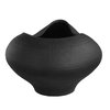Nocturne Textured Black Bowl, Decorative by Uttermost, 14" width x 9" height x 14" depth thumbnail 4