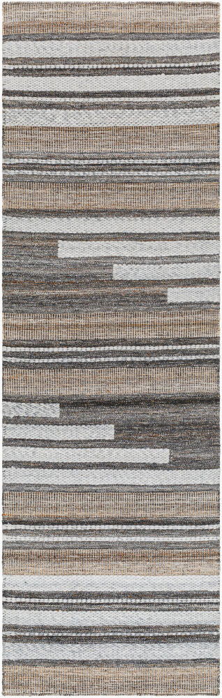 Azalea Handmade Rug, by Surya, 8' length x 2'6" width