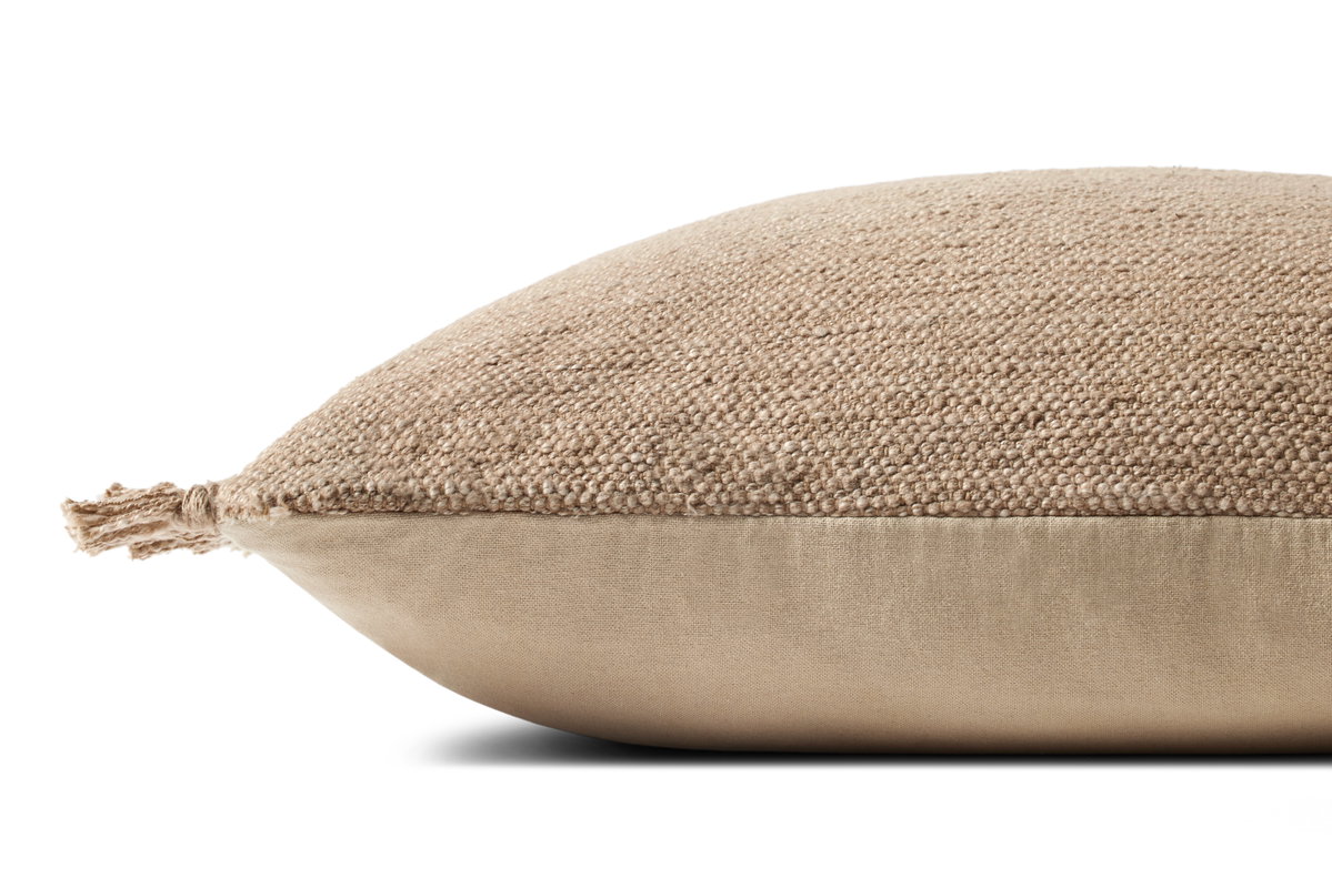 Magnolia Home by Joanna Gaines x Loloi Jett Pillow, Decorative Pillow, 22" length x 22" width View 3