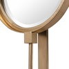 Button Gold Mirror, by Uttermost, 9.87" width x 4'11.87" height x 3.12" depth thumbnail 7