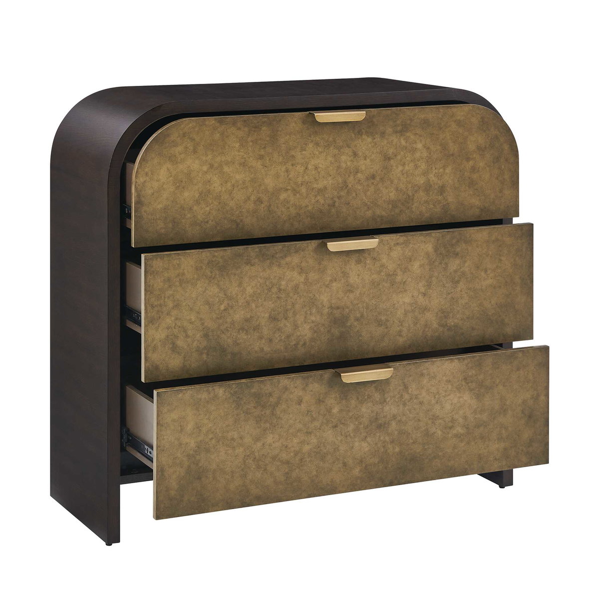 Byrams 3 Drawer Oak Chest, Cabinets & Chest by Uttermost, 36" width x 34" height x 14" depth View 6