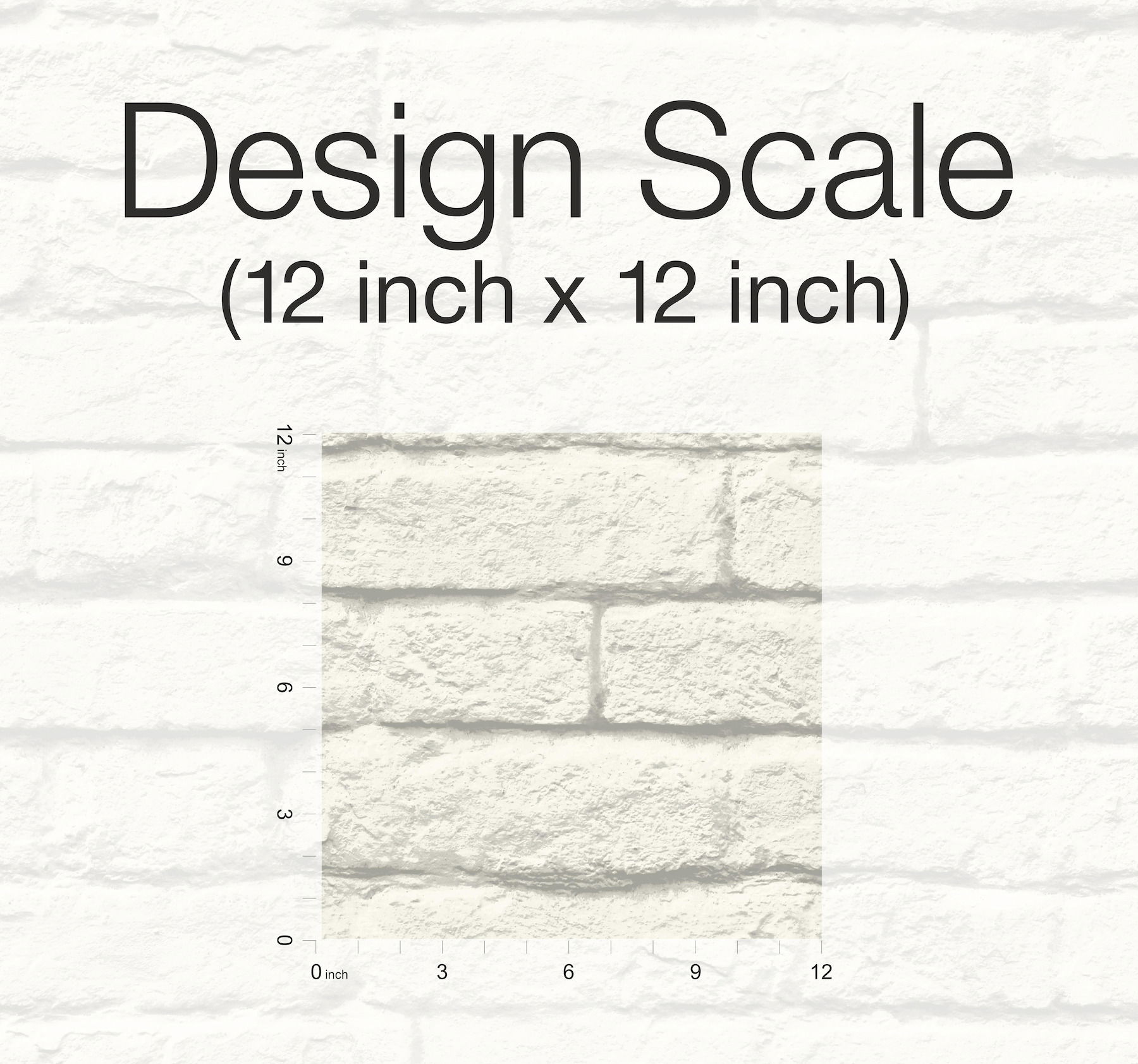 Magnolia Home Brick & Mortar White Peel & Stick Wallpaper large image 