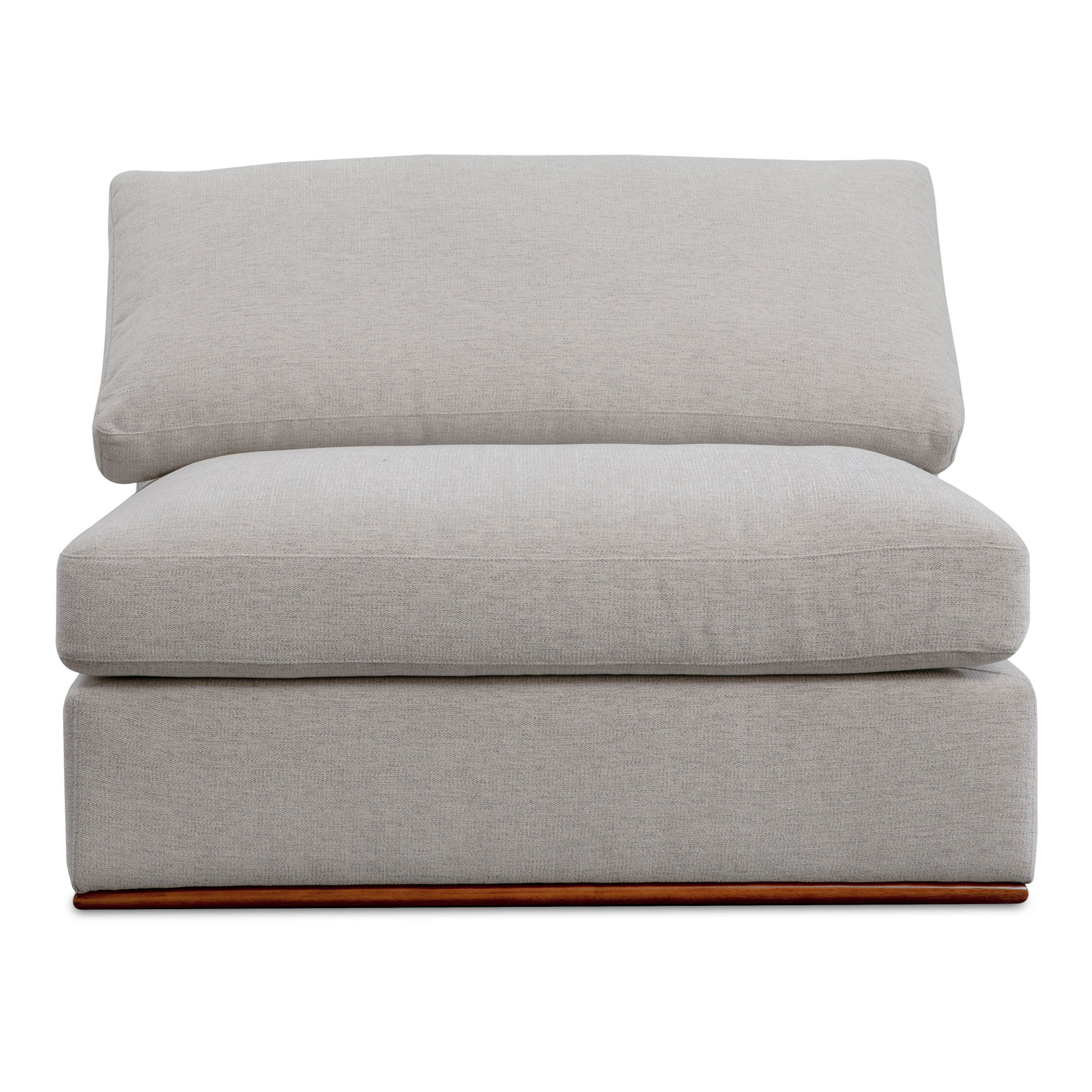 Rue Slipper Chair Flecked Grey large image 