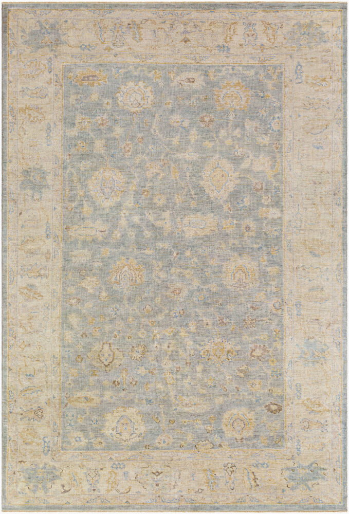Normandy Handmade Rug, by Surya, 9' length x 6' width