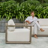 Remsen Outdoor Gray Lounge Chair, Outdoor Accent Chair by Uttermost, 2'9.5" width x 2'8" height x 2'11" depth thumbnail 6