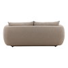Briceida Sofa Sand, Sofas & Sectional by Dovetail, 83.8" width x 30.5" height x 40" depth thumbnail 4