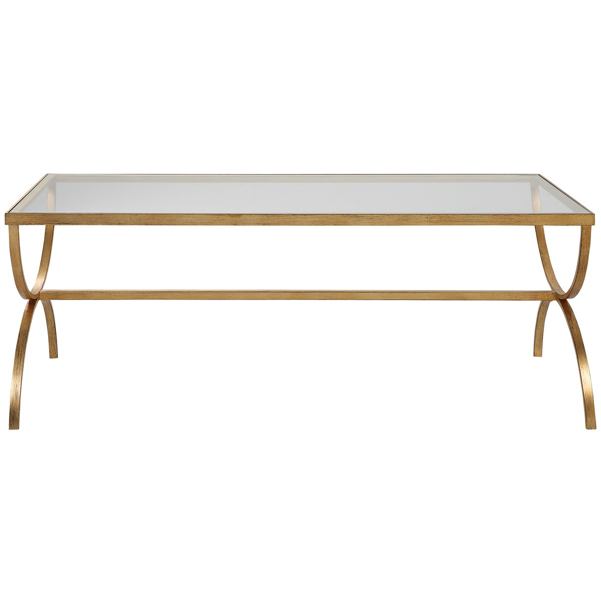 Crescent Coffee Table, Furniture by Uttermost, 48" width x 18" height x 20" depth View 1