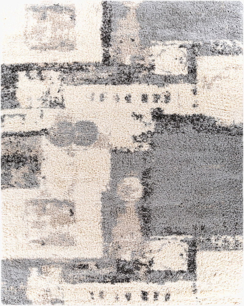 Eskimo Shag Machine Woven Rug, by Surya, 1'3.75" length x 1'3.75" width