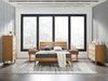 Sienna Eastern King Platform Bed, Caramelized, by Greenington, 85.5" length x 82" width x 40" height thumbnail 16
