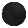 Wayde Gold Bark Round Mirror, by Uttermost, 2'6" width x 2'6" height x 1.5" depth thumbnail 6