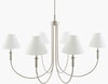 Montclaire Chandelier, by Surya, 33" length x 52" width x 31" height thumbnail