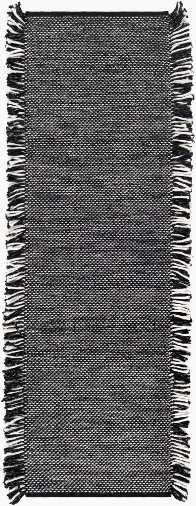 Azalea Handmade Rug, by Surya, 8' length x 2'6" width