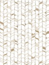 Perfect Petals White & Gold Wallpaper, by York Wall, 32'9.48" length x 1'8.8" width x 0.02" depth thumbnail