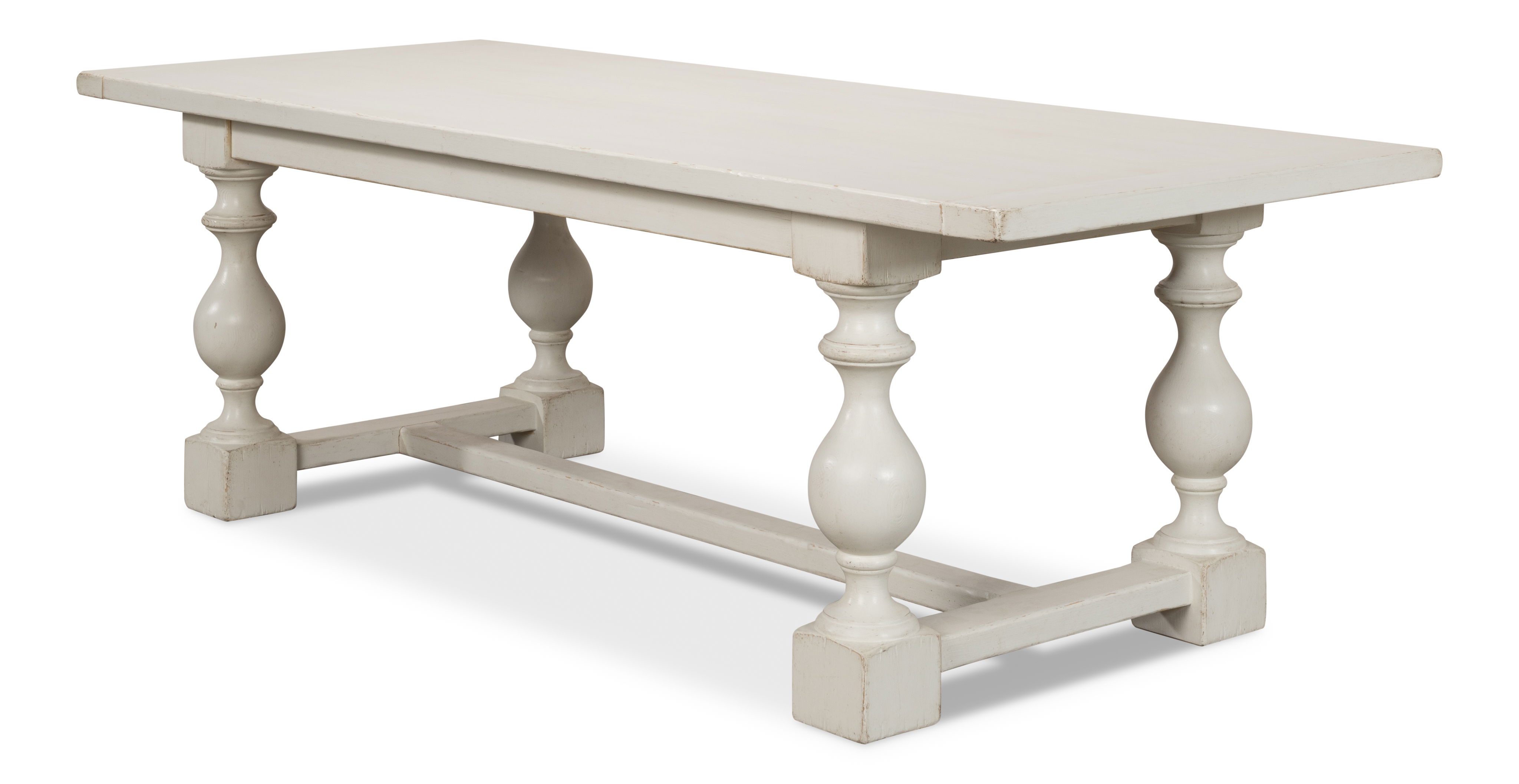 Owen Dining Table, Antique White large image 