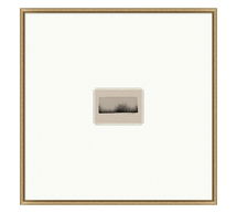 Online Designer Living Room Petite Horizon 8 Textured Gold Frame 30"X30"