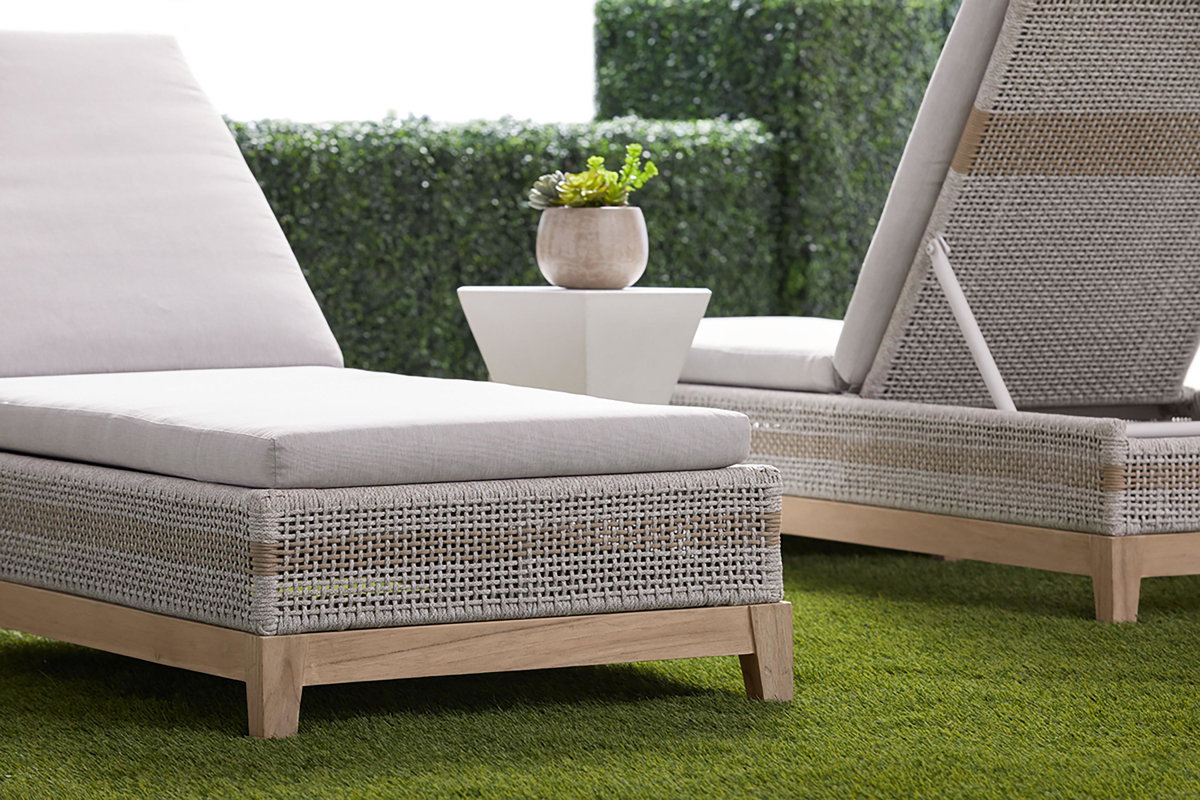Tapestry Outdoor Chaise Lounge, Seating by Essentials for Living, 28" width x 44" height x 80" depth View 15