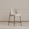 Early Bar Stool Beige, Counter & Bar Stool by Moe's Home, 21.7" width x 41" height x 23.4" depth thumbnail 6