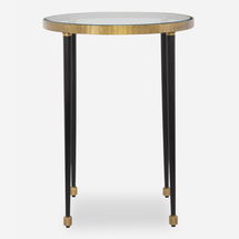 Online Designer Other Stiletto Antique Gold Side Table