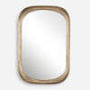 Malone Brass Mirror, by Uttermost, 24" width x 36.5" height x 1.25" depth thumbnail 1