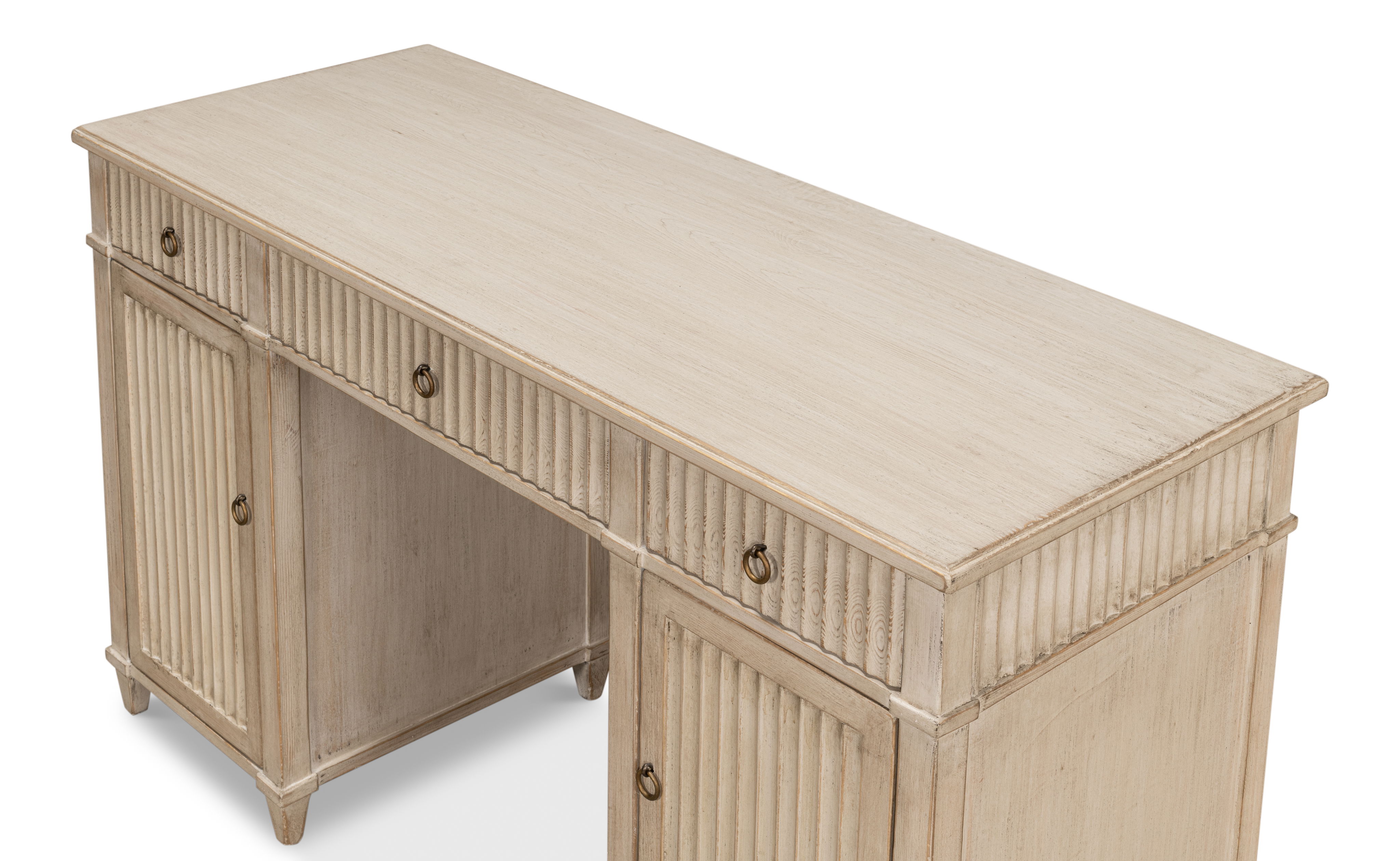 Inspire Desk  Stone Grey large image 
