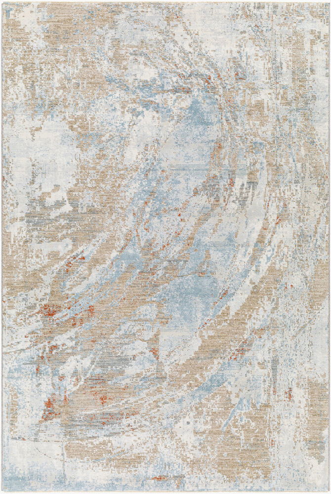 Brunswick Machine Woven Rug, by Surya, 10'2.05" length x 7'10.49" width