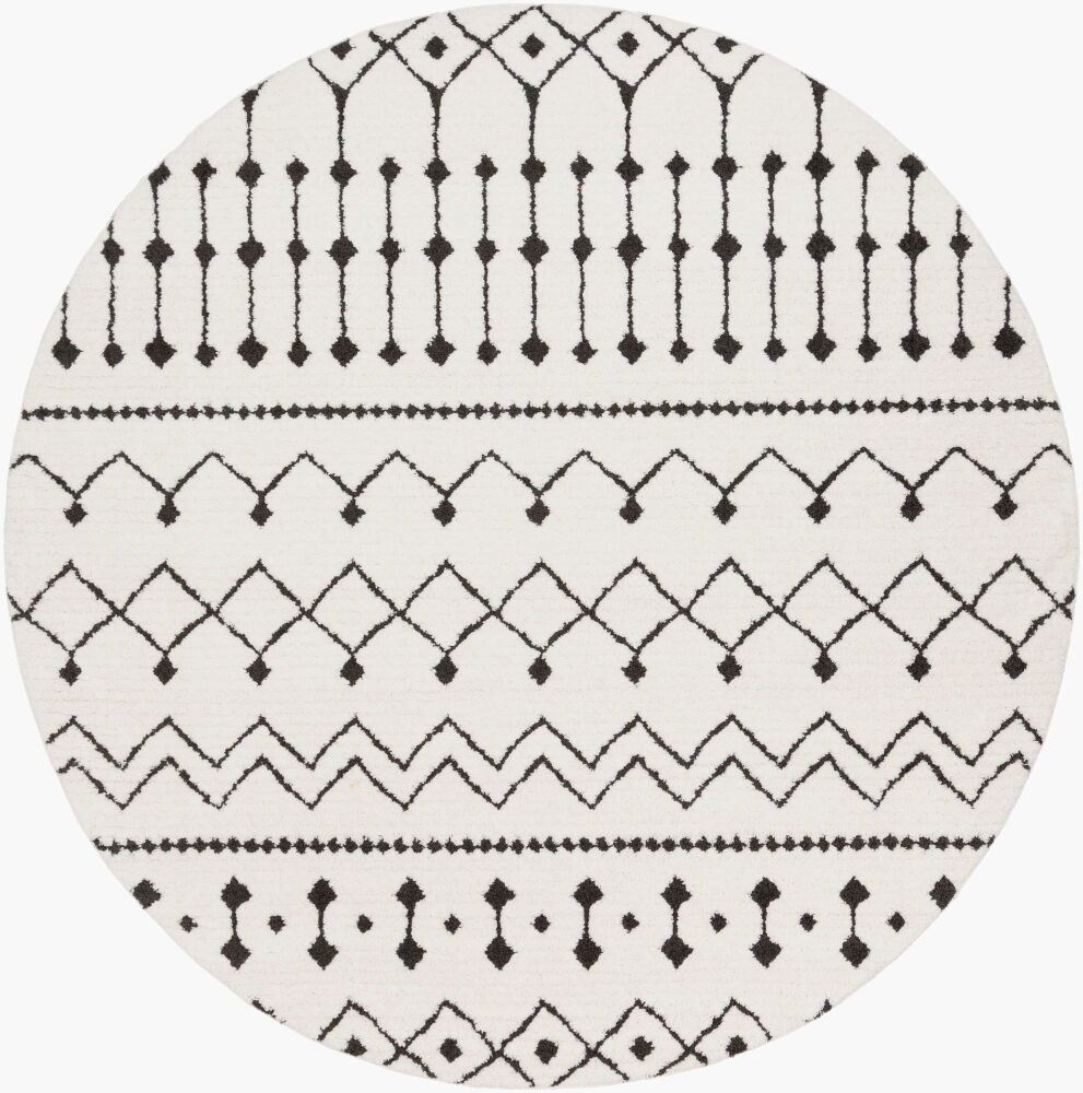 Moroccan Shag Machine Woven Rug large image 