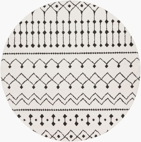 Moroccan Shag Machine Woven Rug