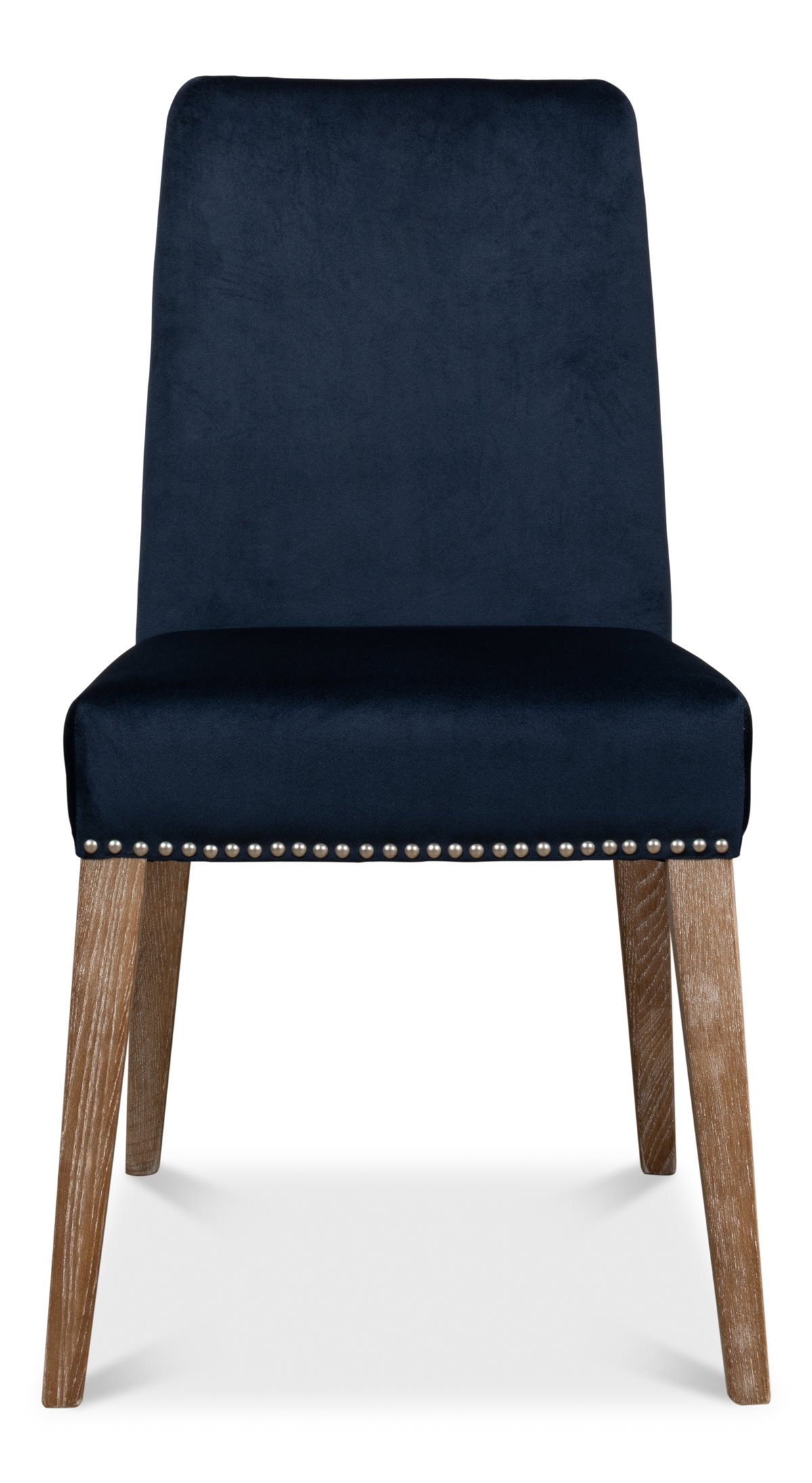 Hugo Oval Side Chair  Old World Walnut, by Sarreid, 1'11" length x 1" width x 3'2" height View 8