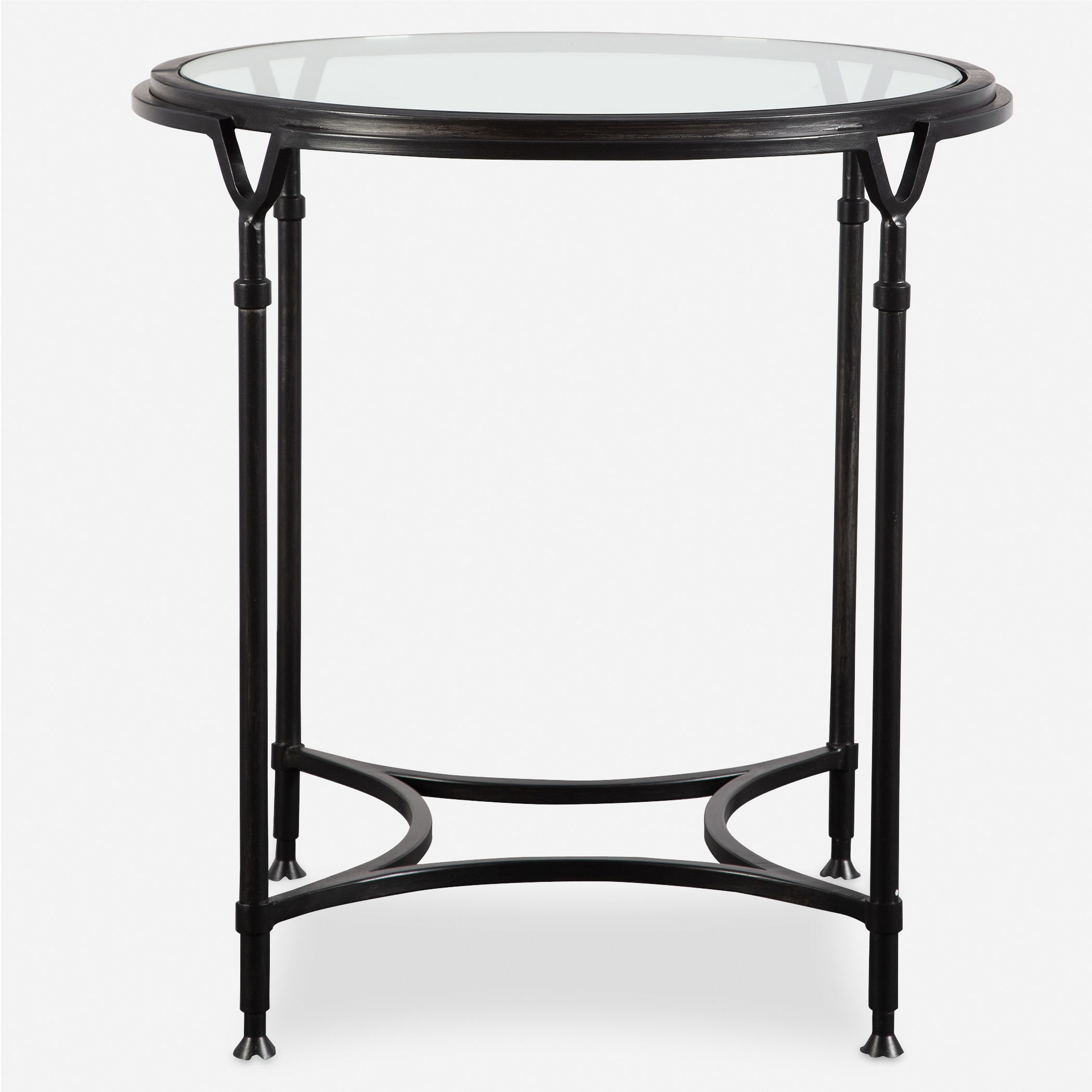 Samson Glass Side Table large image 