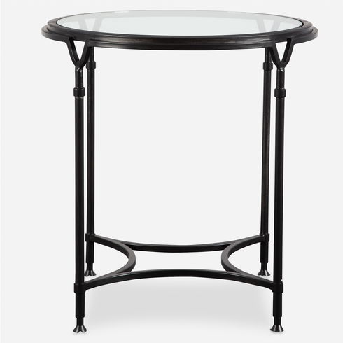 Samson Glass Side Table