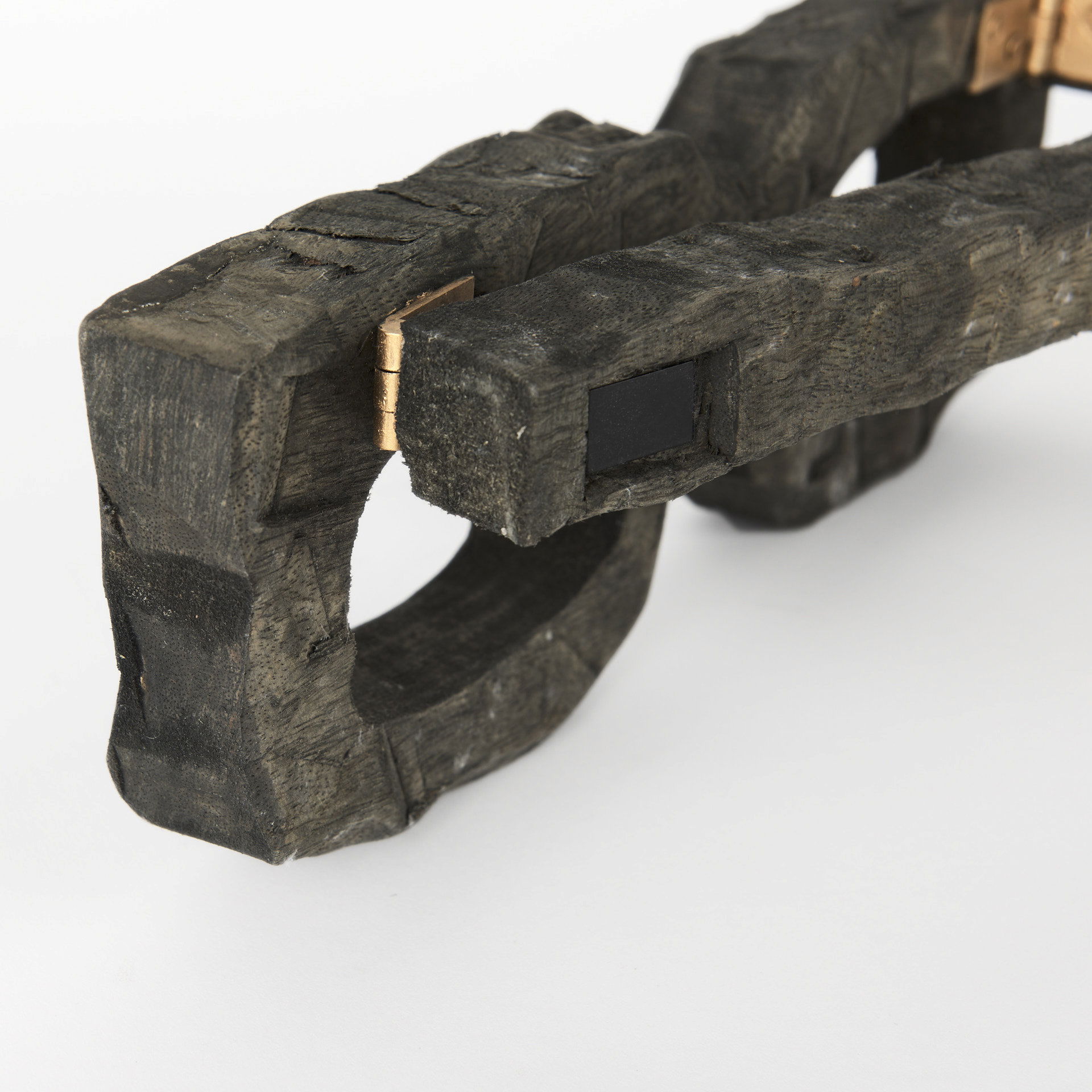 Elliot 13L x 14W Brown Wooden Eyeglasses, Decorative Object by Mercana, 13.39" length x 13.78" width x 4.75" height View 11