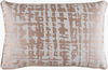 Hessian Lumbar Pillow, Decorative Pillow by Surya, 13" length x 20" width thumbnail