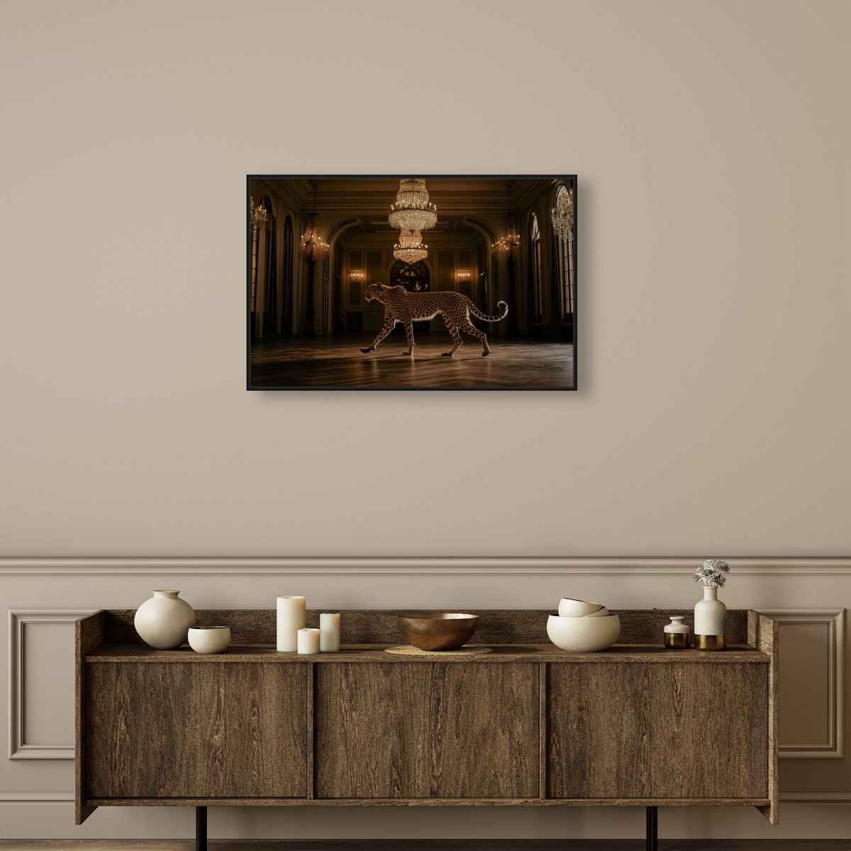 Wild in the Palace (No Embellishment), Art by Oliver Gal,  36x24 View 3