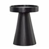 Blandon Side Table Black, Side & End Table by Dovetail, 16" width x 21" height x 16" depth thumbnail 1