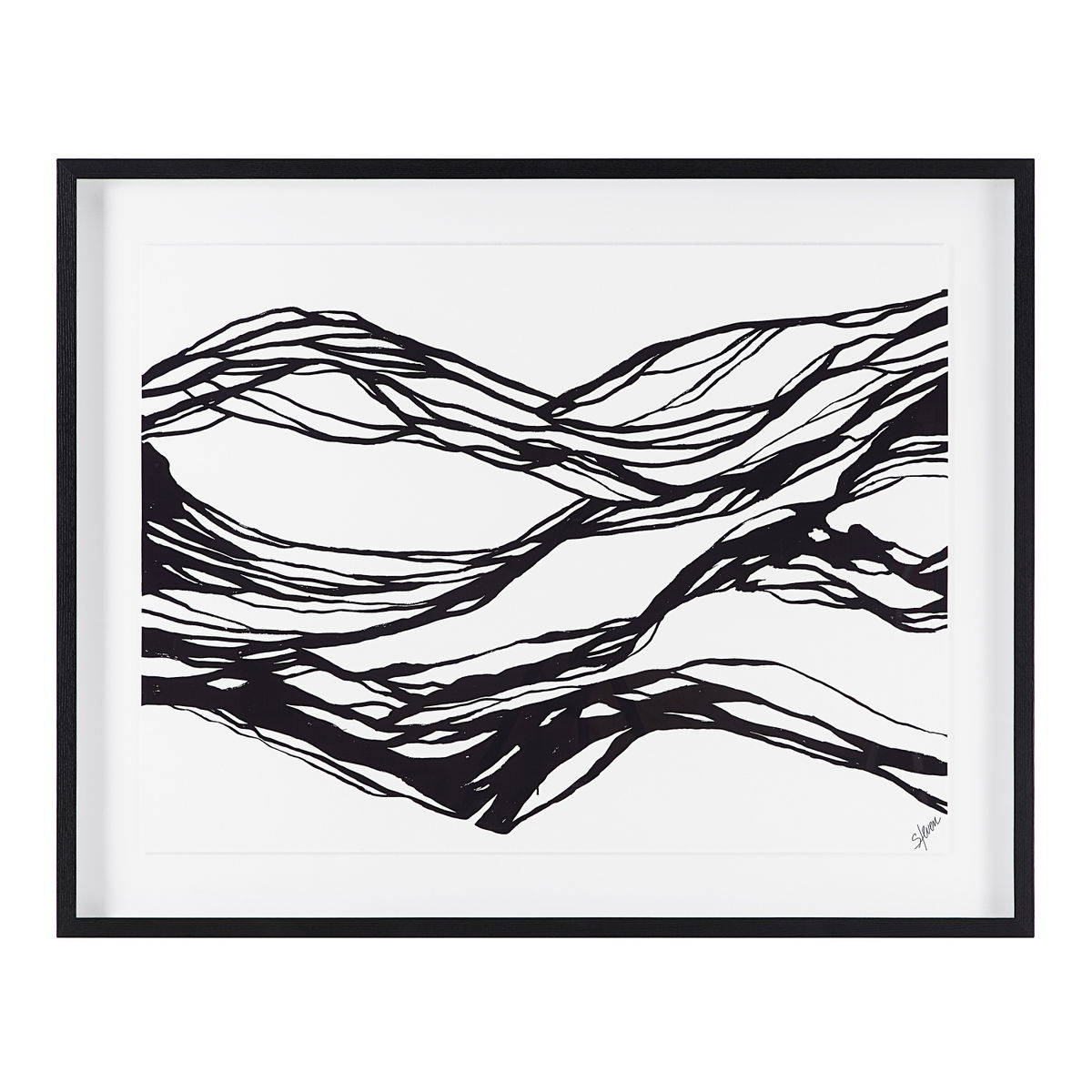 Mica  Canvas Art, Painting by Renwil, 45" height x 1.8" depth View 1