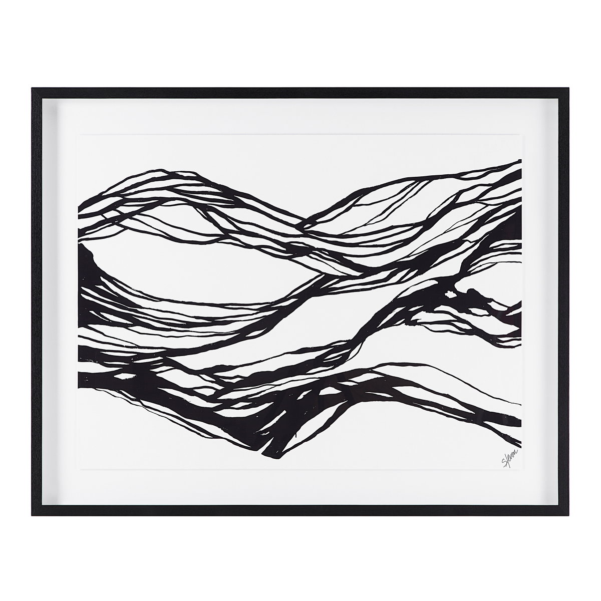 Mica  Canvas Art, Painting by Renwil, 45" height x 1.8" depth View 1