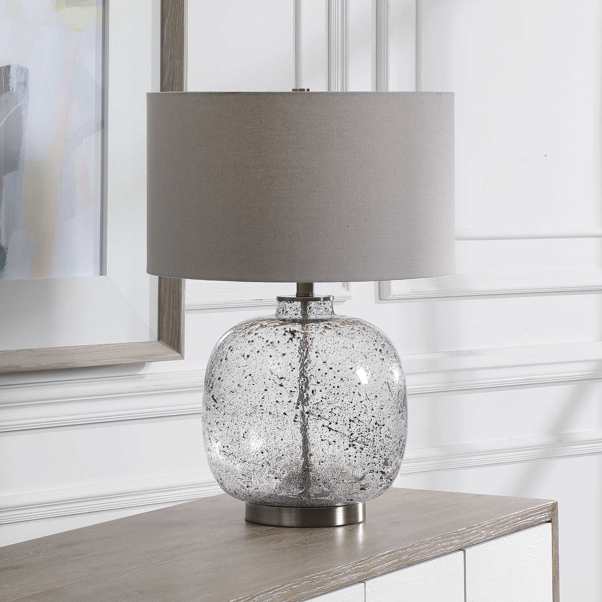Storm Glass Table Lamp large image 